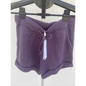 525 America Born In Bklyn Shorts Vintage Violet Knit NWT XS hiphop streetwear